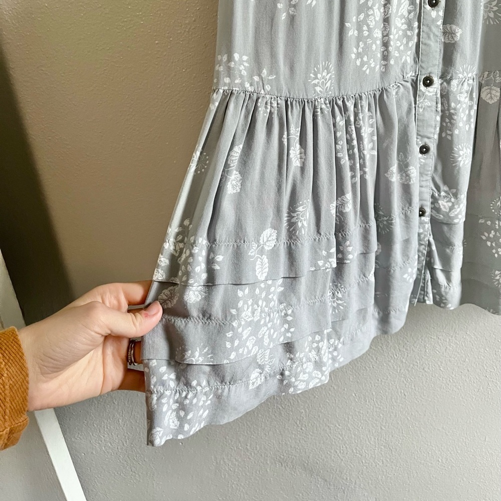 [Anthro Holding Horses] Gray Pavin Tunic- Small - Picture 8 of 10